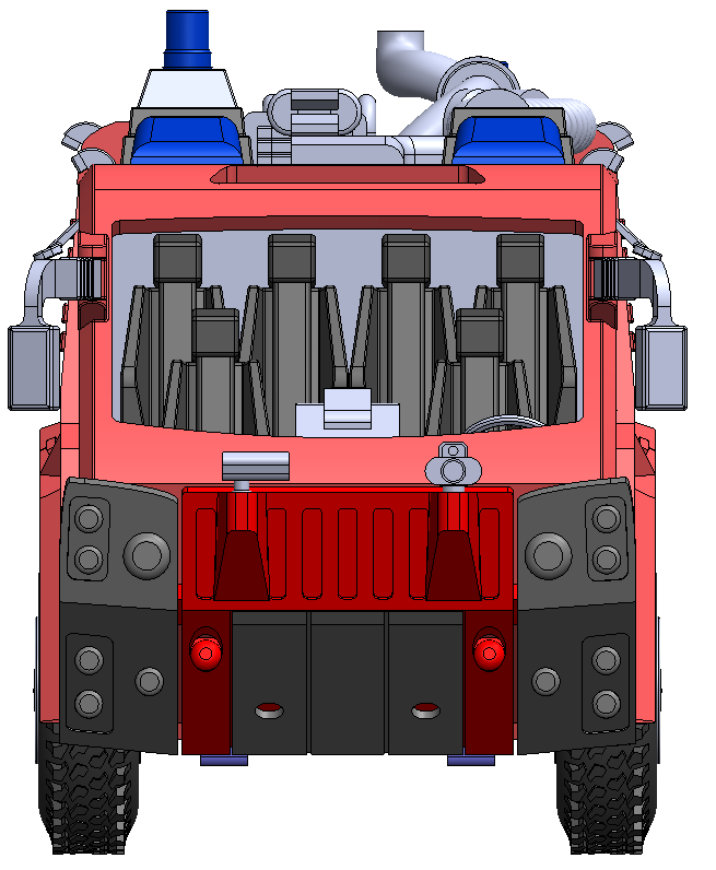 6x6消防车